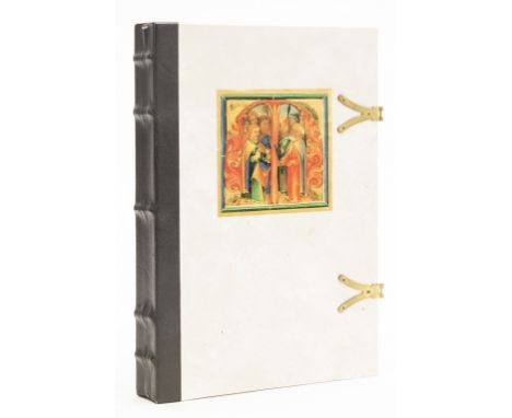 Manuscript facsimiles.- Das Missale des Grafen Asmus Von Wethem, facsimile reprint, bound in morocco-backed box with clasps, 