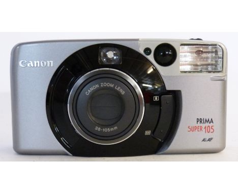 Canon Prima Super 105 film camera plus case