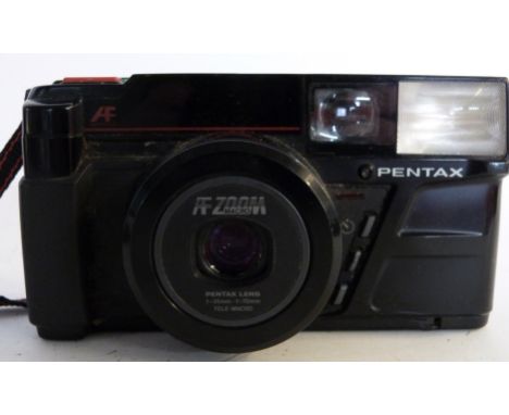 Pentax Zoom-70 film camera plus case