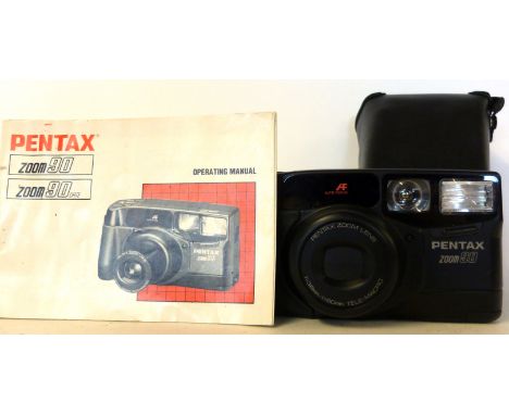 Pentax Zoom 90, together with manual and case