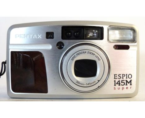 Pentax Espio 145m Super film camera with film already loaded plus case