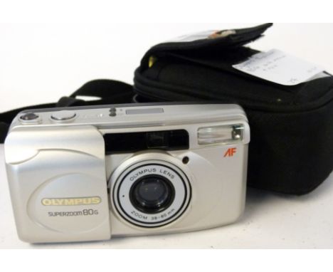 Olympus Superzoom 80G with manual and case