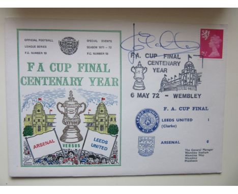 LEEDS 1972 FA CUP WINNERS LTD EDITION POSTAL COVER AUTOGRAPHED BY JACK CHARLTON
Only 250 issued