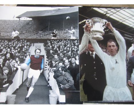 JIMMY GREAVES PHOTO'S TOTTENHAM, WEST HAM, CHELSEA AND ENGLAND X 8
In Tottenham strip x 5, Chelsea x 1, West Ham x 1 and Engl