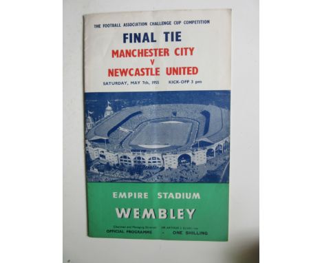 1955 FA CUP FINAL MANCHESTER CITY V NEWCASTLE
Good condition
