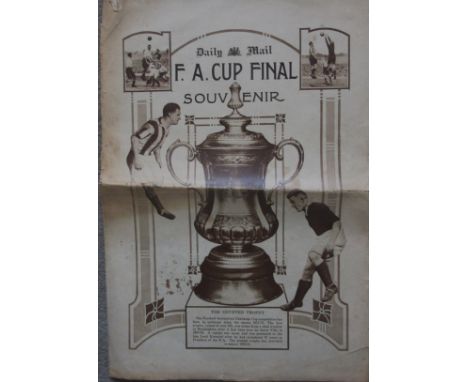 1931 FA CUP FINAL BIRMINGHAM CITY V WEST BROMWICH ALBION DAILY MAIL SOUVENIR
Nice item with great center spread covering both