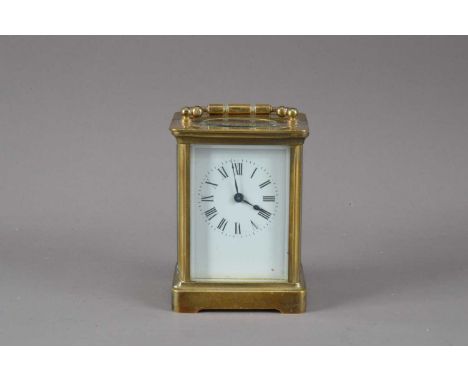 A Victorian brass repeating carriage clock, Thomson & Profaze, London,  circa 1870, Furniture, Clocks & Works of Art, 2021