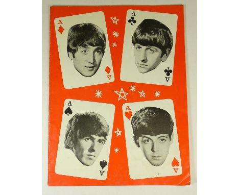 A programme The Beatles/Mary Wells, souvenir brochure 1964 ++some corner creasing and light wear