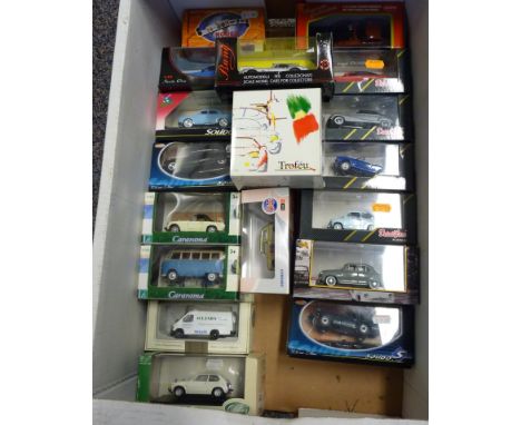 Various makes - eighteen boxed diecast models, includes Solido, Detail Cars and others (18) ++generally vg and mint, boxes vg