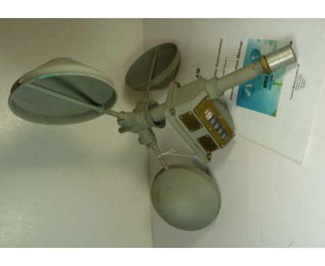 An Anemometer by Casella, London together with instructions