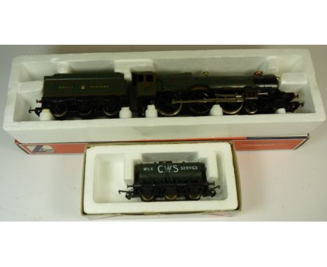LIMA - GWR 6-6-0 King George V in original box and a CWS Milk Service tanker in box (2) ++models vg, boxes good
