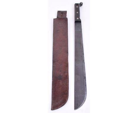 WW2 1944 USMC Machete, with two piece black bakelite grips, blade stamped U.S.M.C MK 2 1944 S.W.I, blade measures 45 ½cms in 