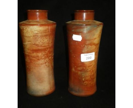 A pair of Royal Worcester 'Sabrina' ware vases