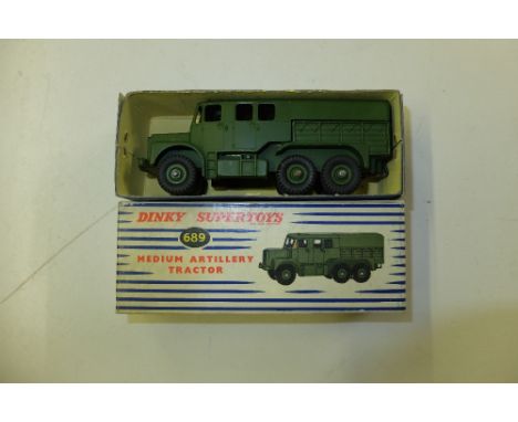 A Dinky Super Toys Medium Artillery Tractor 689