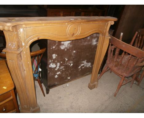 pine fire surround