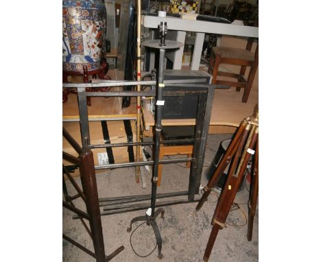 wrought iron standard lamp