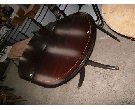 dining table with brass claw feet