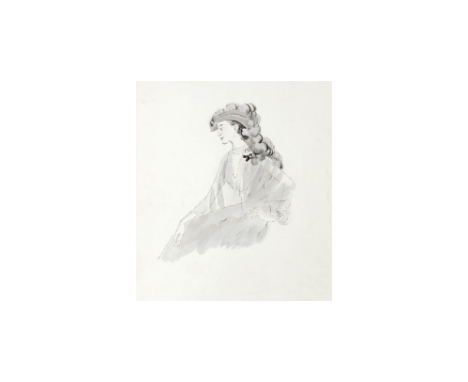 Cecil Beaton (British, 1904-1980)Daisy Fellowes pen and ink, wash and pencil39 x 33cm (15 3/8 x 13in).(unframed)Footnotes:Pro