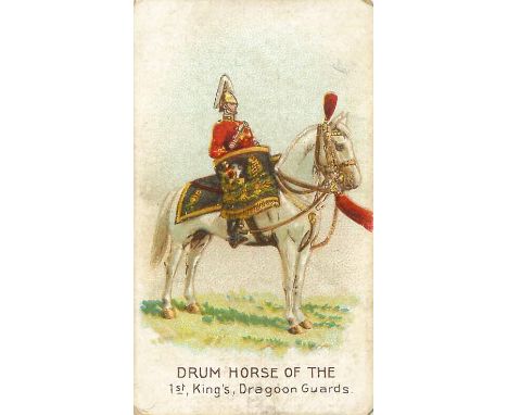 WILLS, part sets, British Army Uniforms, Wild Woodbine (11); Drum Horses, Scissors (1) &amp; circle backs, generally G, 21