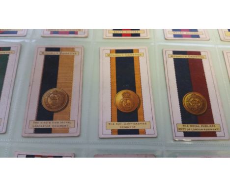 MIXED, complete (6), inc. Mitchell Army Ribbons &amp; Buttons, Franklyn Davey Boxing, Cavanders Foreign Birds, Ogdens (3), Bi