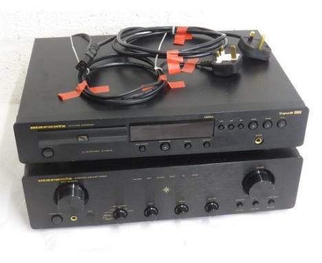 MARANTZ PM 8200 INTEGRATED AMPLIFIER AND A MARANTZ CD 6000 OSE CD PLAYER