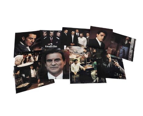 A set of ten Goodfellas jumbo lobby cards, by Martin Scorsese, starring Ray Liotta, Robert De Niro, and Joe Pesci, each 42 x 