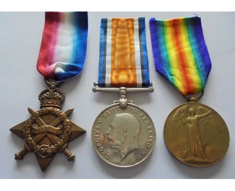 Able Seaman H.A. Jenkins, Royal Navy. 1914-15 Star, British War Medal and Victory Medal all named to J.10355 H.A. Jenkins, Ab