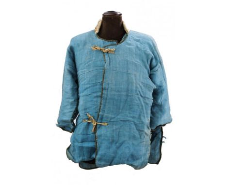 dating: Period (1603-1867) provenance: Japan, Protection jacket with non-riveted iron ringmail, covered with layers of cloth 