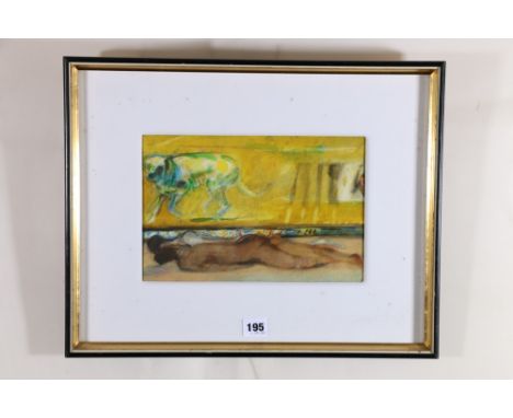 SIR ROBIN PHILIPSON RA PRSA FRSA RSW RGI DLitt LLD (1916-1992)&nbsp;Sleeping Figures&nbsp;Watercolour, signed, 19cm x 27cm&nb