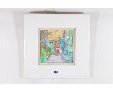 GLEN SCOULLER (Born 1950) Owl Aviary II Watercolour, signed Provenance: Open Eye Gallery 1994 Condition Report:No obvious con