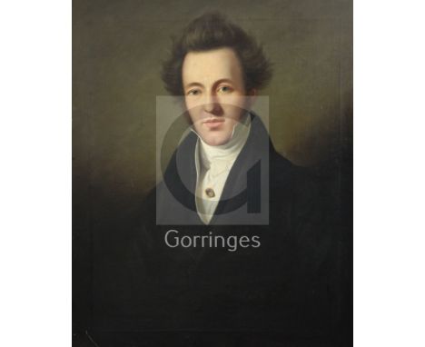 Early 19th century German Schooloil on canvasPortrait of a gentleman30 x 25in.