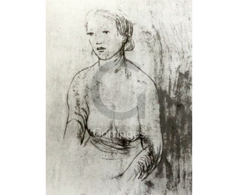 Henry Moore (1898-1986)lithograph'Girl II'signed in pencil, 43/509 x 7.25in.