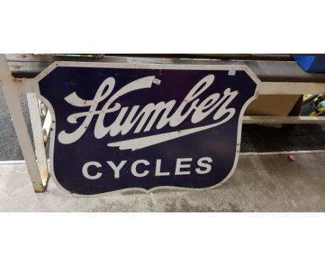 HUMBER ENAMEL SIGN