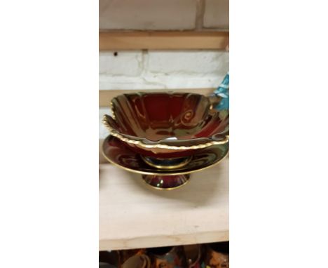 2 CARLTONWARE BOWLS 