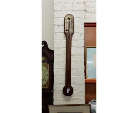 VICTORIAN STICK BAROMETER 