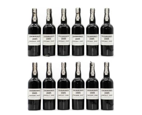 Cockburns, Vintage Port, 1985 (12, OWC)