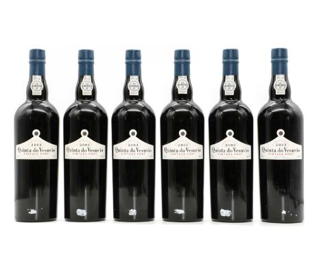 Quinta do Vesuvio, Vintage Port, 2003 (6 in wooden presentation box)