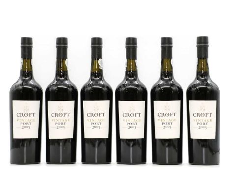 Croft, Vintage Port, 2003 (6, OWC)