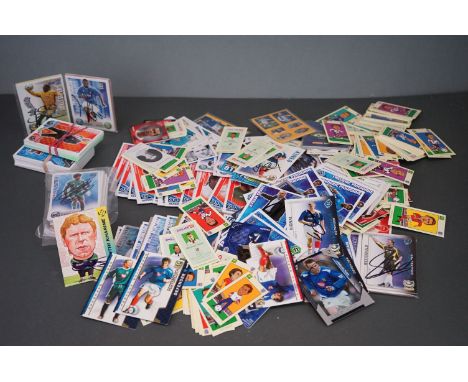 Football Trade Cards - a collection of approx. 500 modern cards, to include Match Attax, BP Team England Collection, Sun Socc