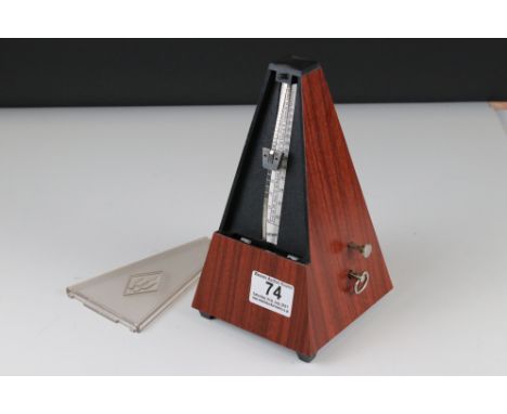 Mid 20th century Teak Effect West German Metronome 