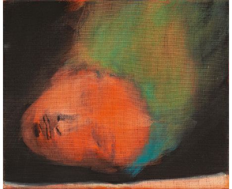 IKEMURA, LEIKOTsu, Mie-Ken/JapanTitel: Floating Face (M-07-14). Datierung: 2007. Technik: Tempera auf Leinwand. Maße: 50 x 60