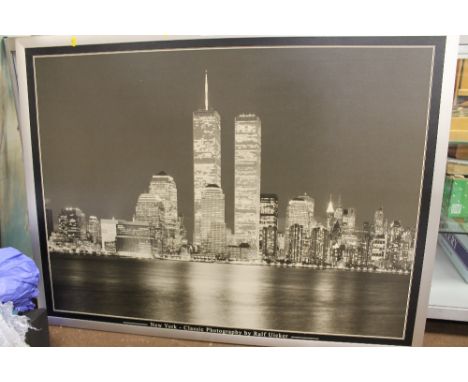 A LARGE PRINT OF NEW YORK 