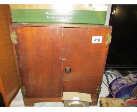 A small vintage cabinet