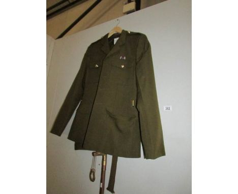 An army dress uniform