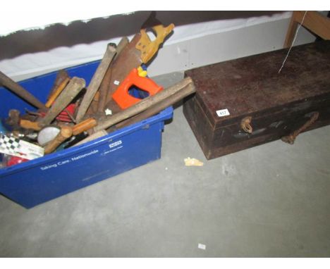 2 large boxes of tools etc