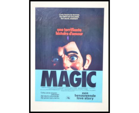 Two late 20th Century vintage film posters to include an Italian poster for Francis Ford Coppola's The Outsiders and a poster
