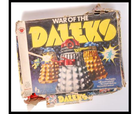 An original vintage Strawberry Fayre by Denys Fisher made War Of The Daleks board game based on The BBC Doctor Who Dalek TV S