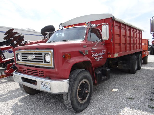 1979 Chevy C70 Grain Truck 13sp, Tandem Axle, Knapheide Bed w/Shur-co ...