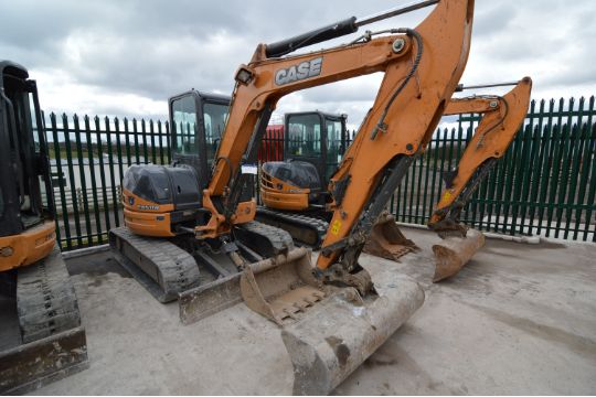 Case Cx50bs2 Zero Tail Swing Tracked Excavator Pin