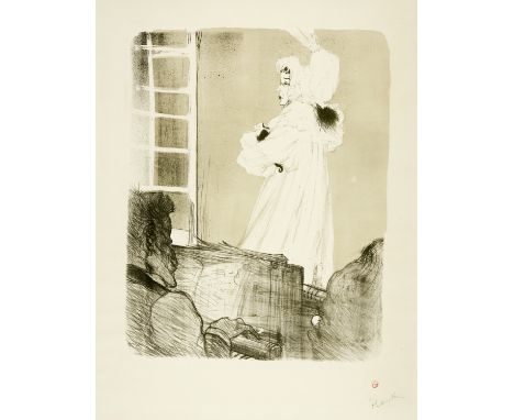 Henri de Toulouse-Lautrec (Albi 1864 - 1901 Malromé)Miss May Belfort (grande planche)1895, 2. Auflage 1895Farblithographie au